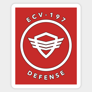 ECV Defense Sticker